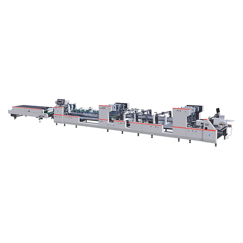 Automatinis užrakto apatinis aplankas „Gluer Machine“